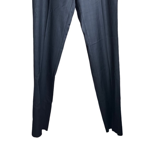 New Cavalli Class Slim Fit Black Plaid Classic Dress Pants Size 36 x 35 - Picture 6 of 13